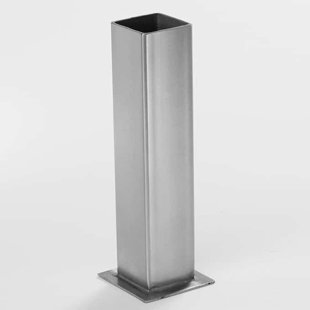 American Metalcraft Silver Satin Finish Stainless Steel Bud Vase, 1-3/4 X 1-3/4 X 5-1/4 Inch -- 48 Per Case