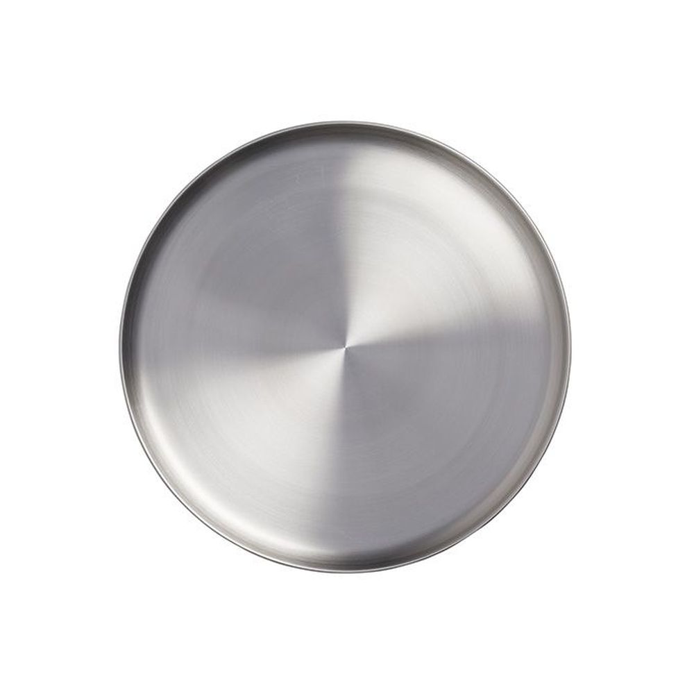 American Metalcraft Coupe Collection Silver Satin-finish Stainless Steel Plate, 10-1/2 Inch Dia. X 3/8 Inch Height -- 36 Per Case