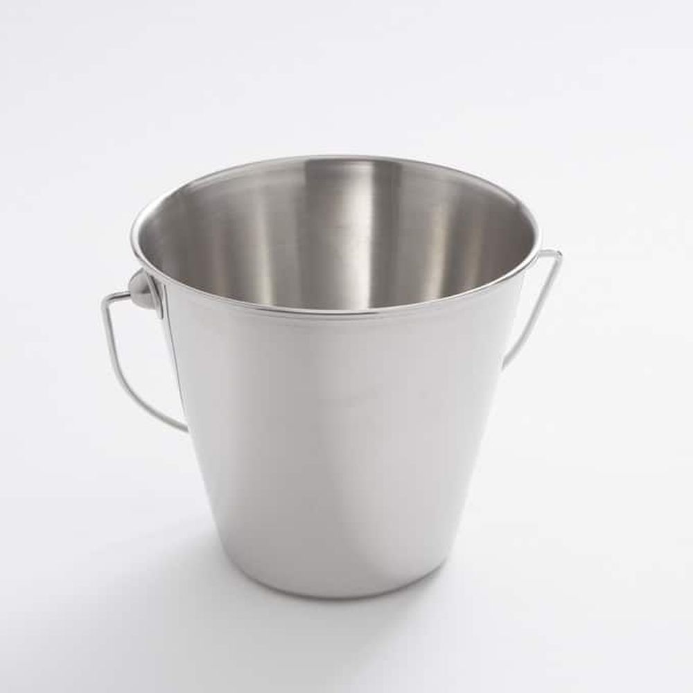 American Metalcraft Silver Stainless Steel Pail, 1 Quart Capacity -- 48 Per Case