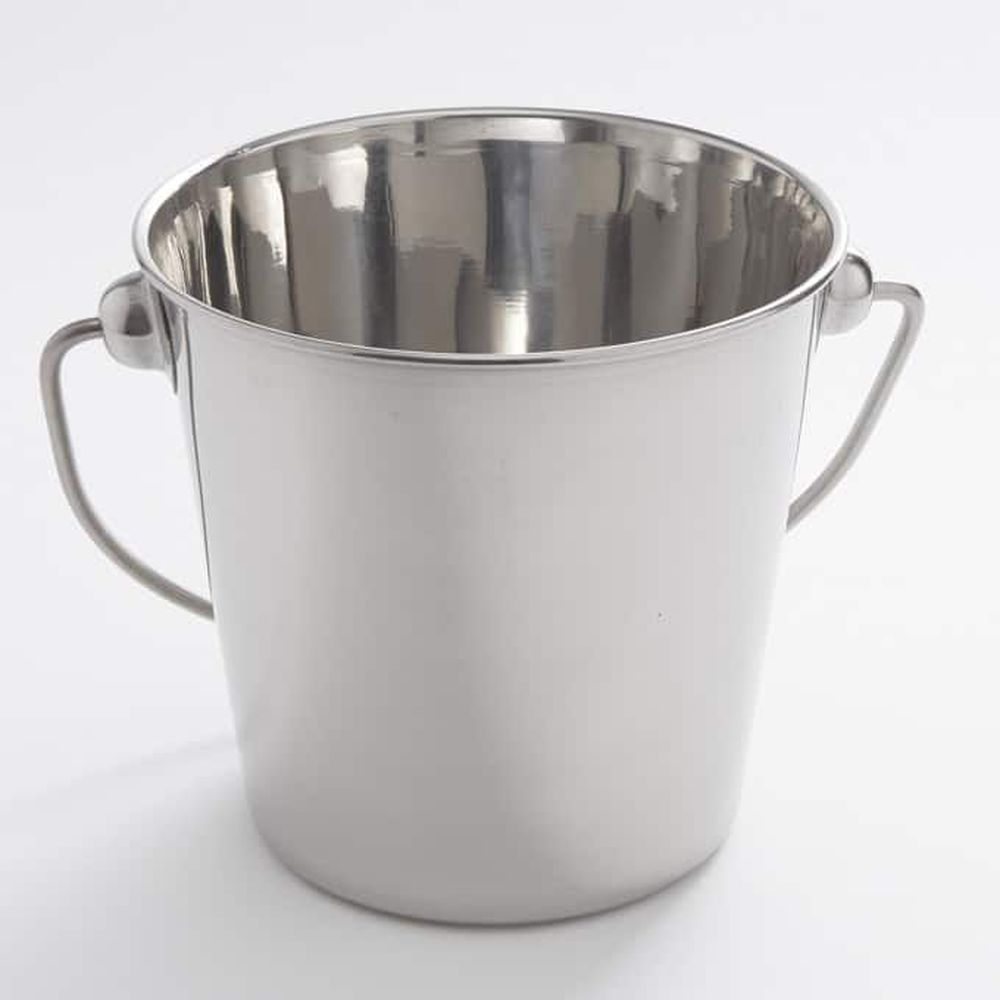 American Metalcraft Silver Stainless Steel Pail, 2 Quart Capacity -- 24 Per Case