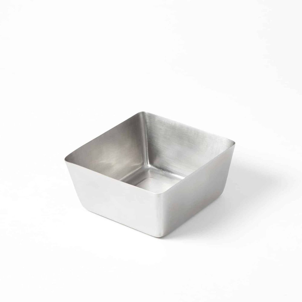American Metalcraft Silver Stainless Steel Square Bowl, 70 Ounce Capacity -- 8 Per Case