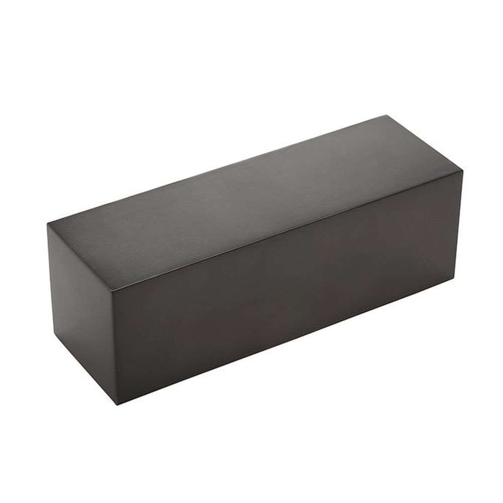 American Metalcraft Black Stainless Steel Cube Riser, 12 X 4 X 4 Inch -- 12 Per Case