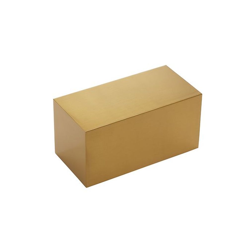 American Metalcraft Gold Stainless Steel Cube Riser, 8 X 4 X 4 Inch -- 15 Per Case