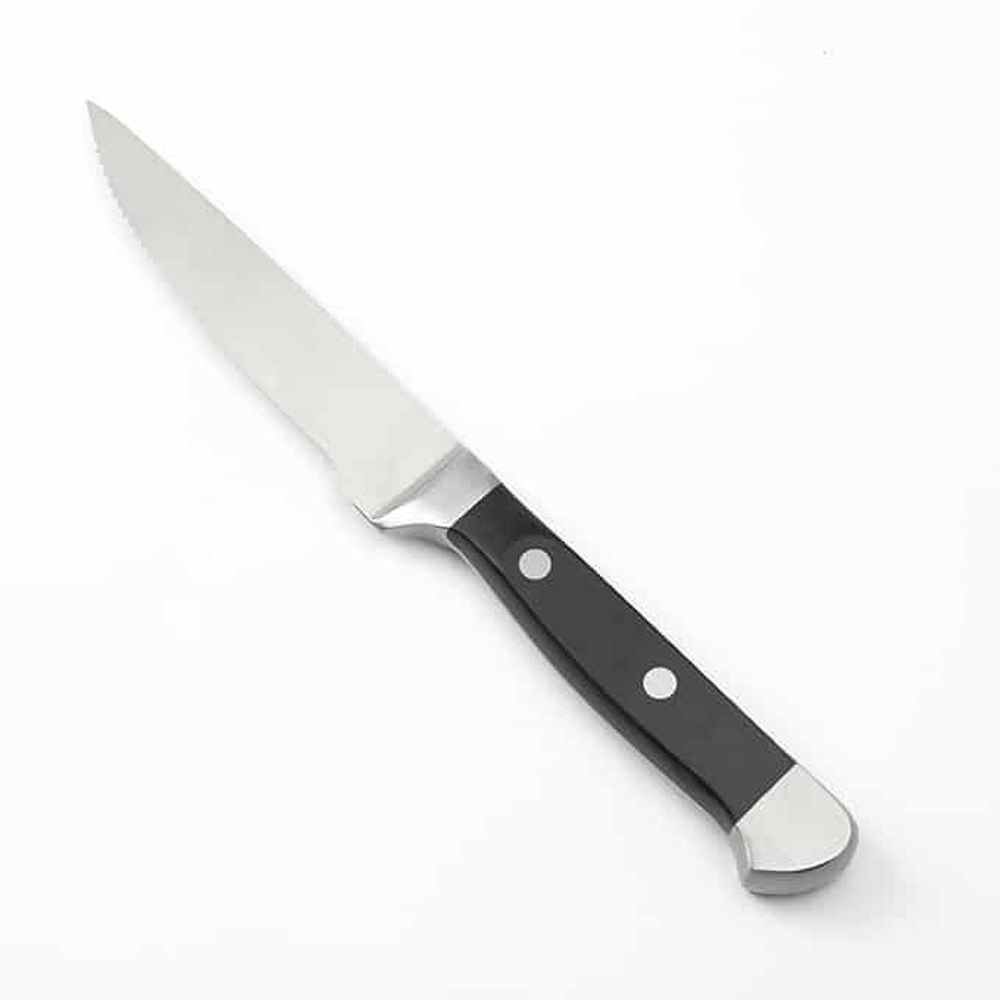 American Metalcraft Silver Stainless Steel Steak Knife With 5-1/8 Inch Black Blade, 10-1/4 Inch Length -- 72 Per Case