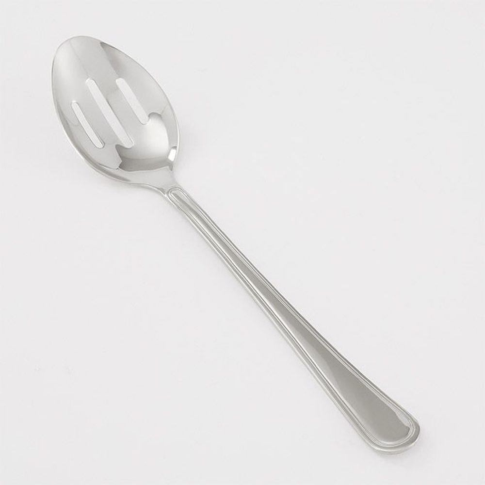 American Metalcraft Mirage Silver Stainless Steel Slotted Spoon, 12 Inch Length -- 144 Per Case