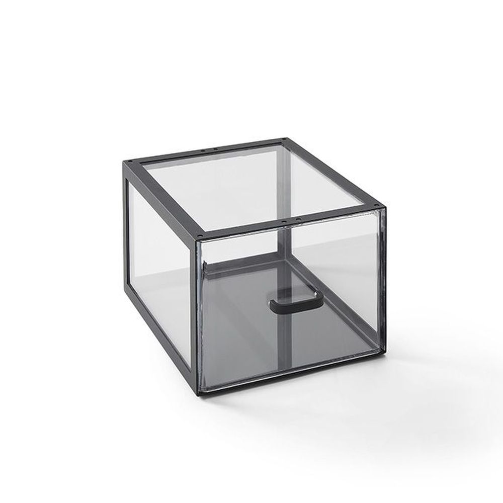 American Metalcraft Black Twilight Collection Half Size Modular Display Case, 10-1/2 X 13-3/4 X 7-7/8 Inch -- 2 Per Case