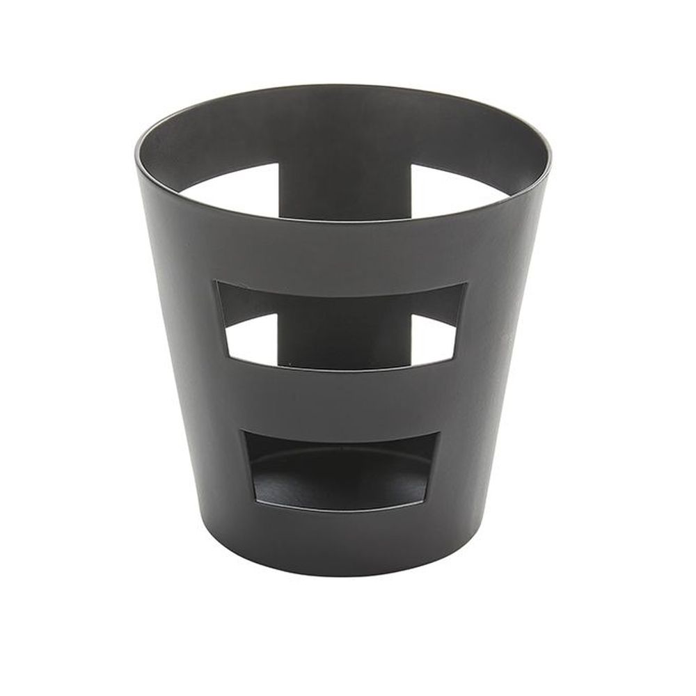 American Metalcraft Black Twilight Collection Stainless Steel Fry Cup, 12 Ounce Capacity -- 72 Per Case