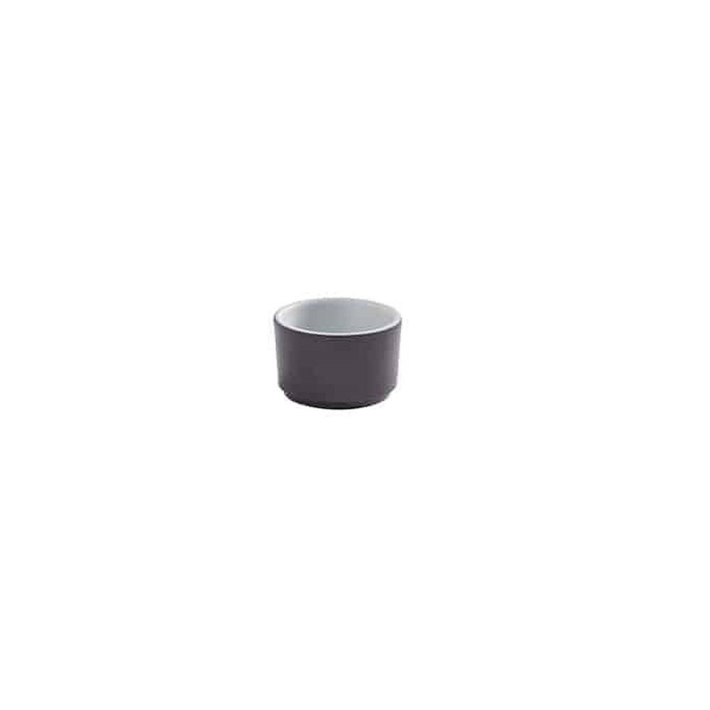 American Metalcraft Unity Collection Graphite Melamine Round Sauce Cup, 2 Ounce Capacity -- 48 Per Case