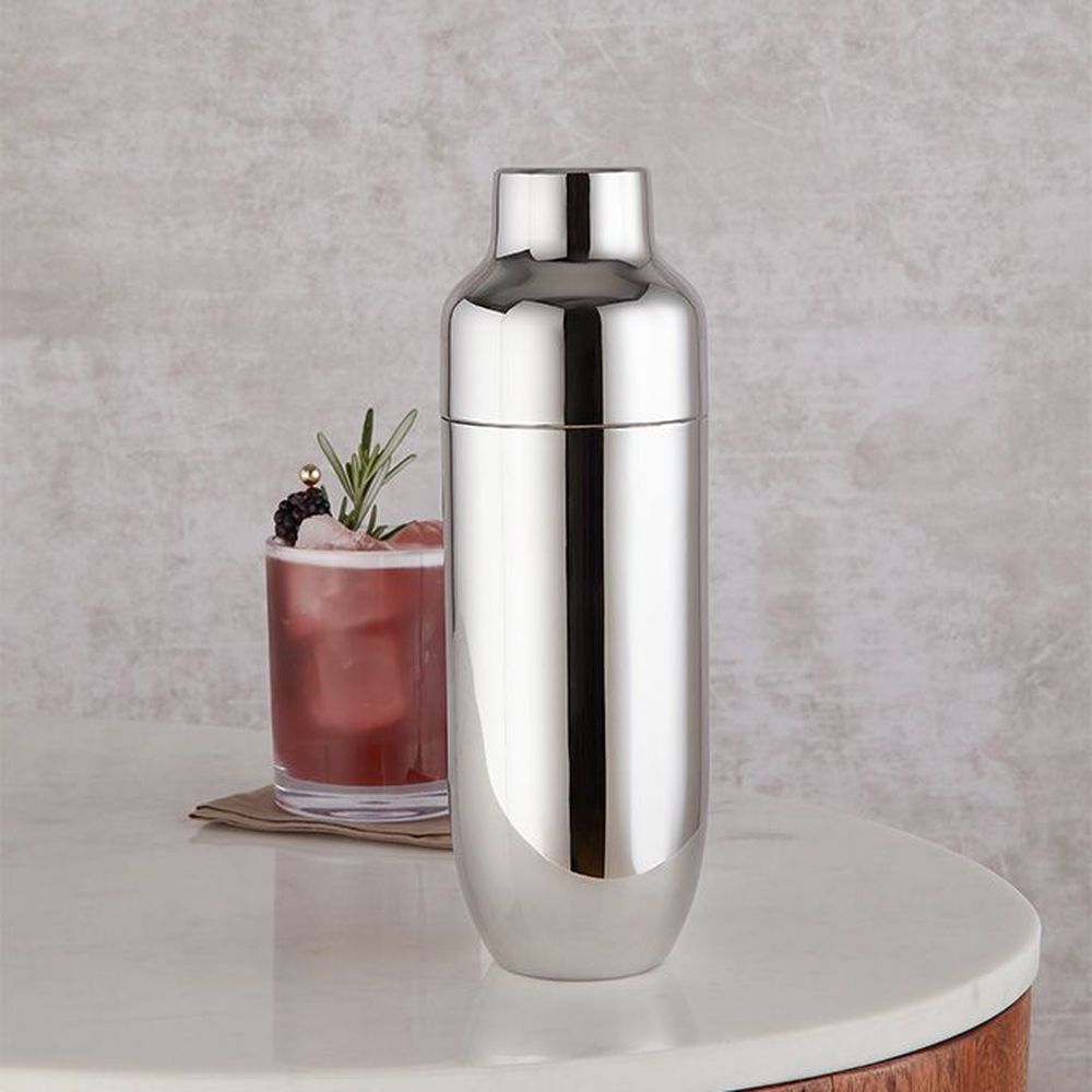 American Metalcraft Vesper Collection Silver Stainless Steel Parisian Cocktail Shaker, 25 Ounce Capacity -- 16 Per Case