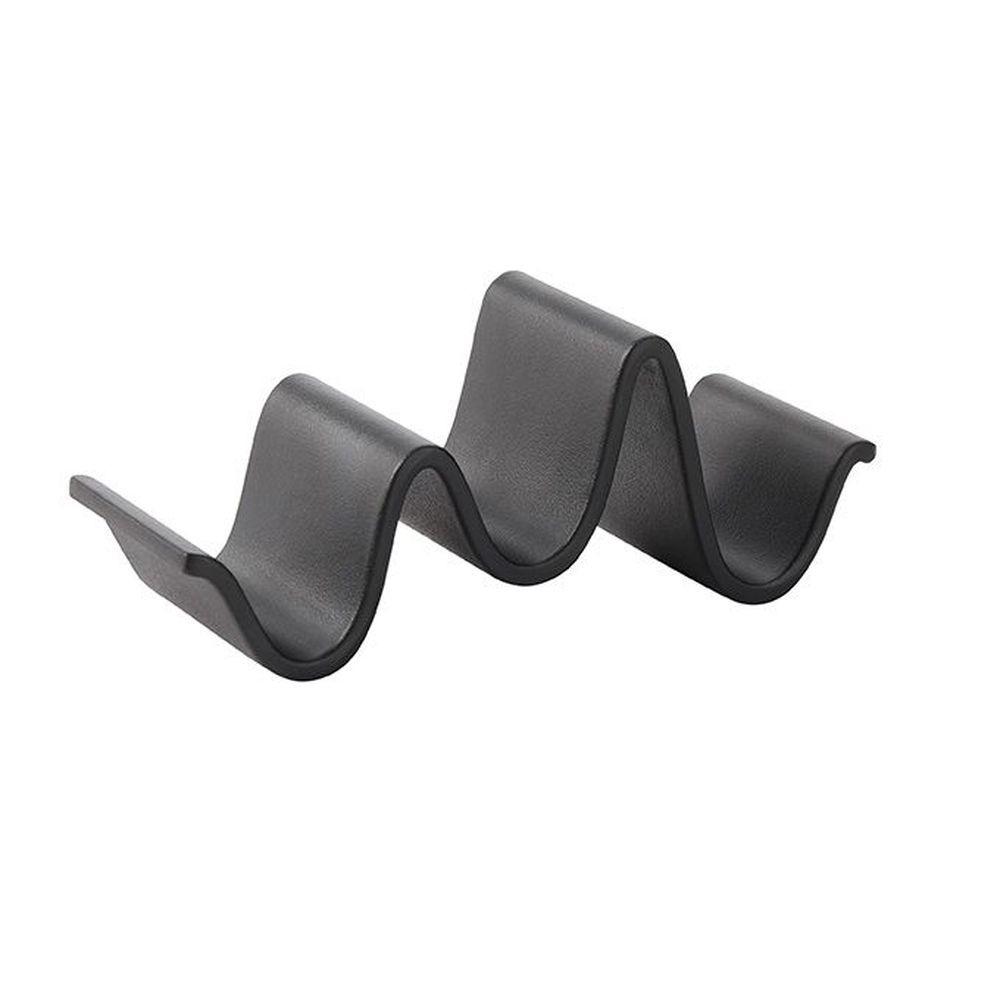 American Metalcraft Black Melamine 3 Compartment Taco Holder, 7-1/2 X 2-7/8 X 2-7/8 Inch -- 48 Per Case