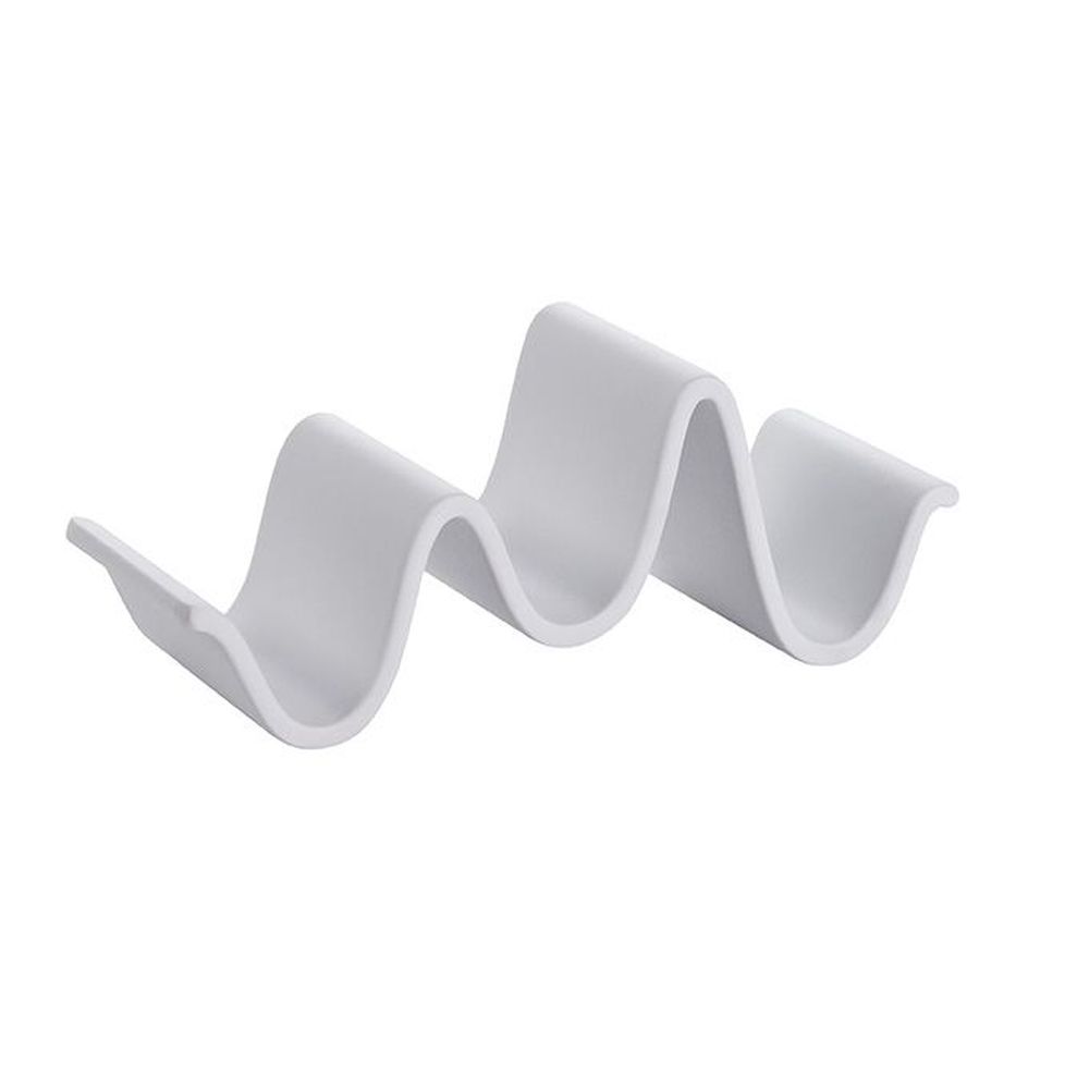 American Metalcraft White Melamine 3 Compartment Taco Holder, 7-1/2 X 2-7/8 X 2-7/8 Inch -- 48 Per Case