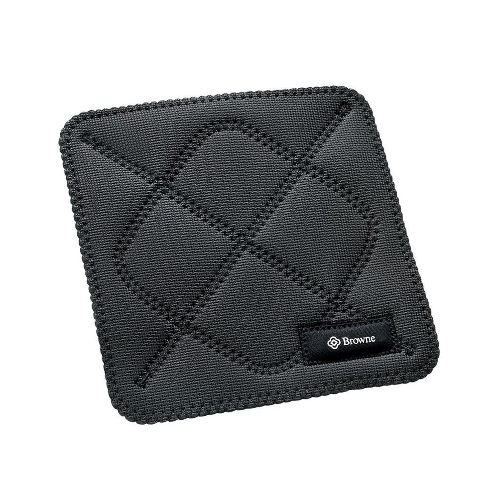 Browne Kitchengrips Pro Black Hot Pad, 7 X 7 Inch
