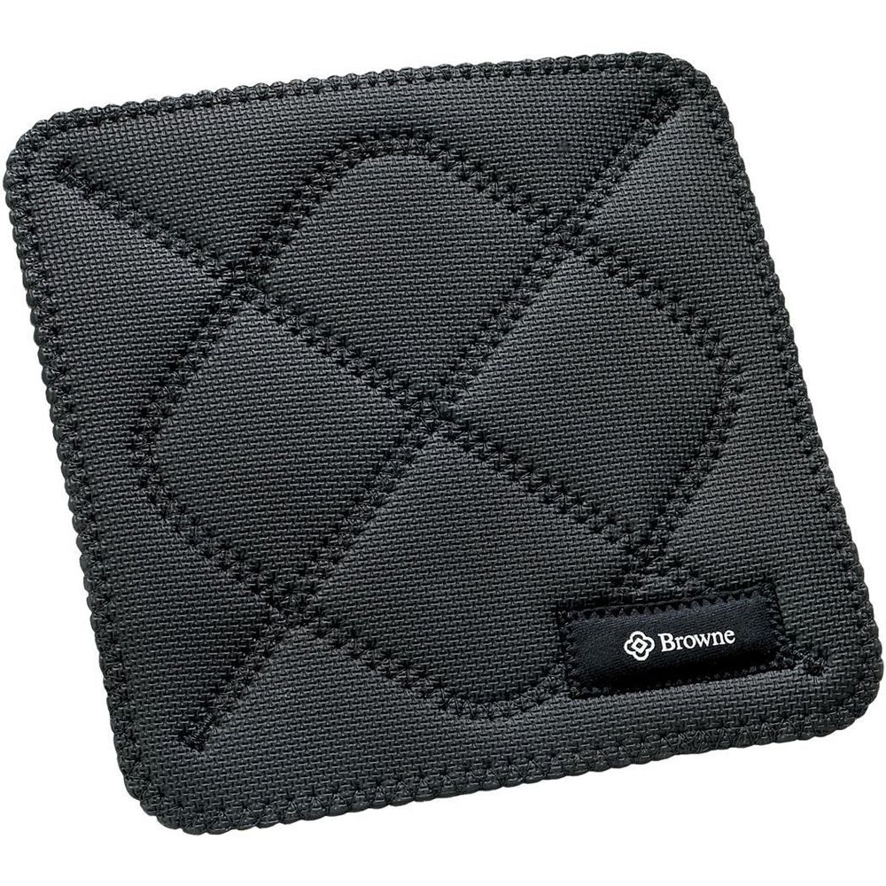 Browne Kitchengrips Pro Black Hot Pad, 10 X 10 Inch