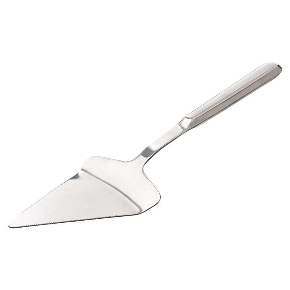 Browne Elite Stainless Steel Mirror Finish Pie Server, 11 Inch