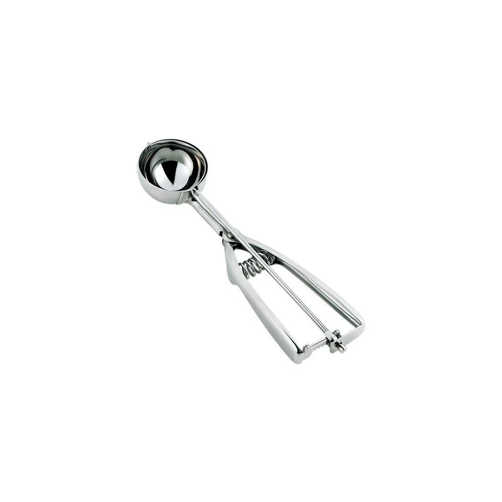 Browne Size 8 Stainless Steel Disher, 4 Ounce Capacity