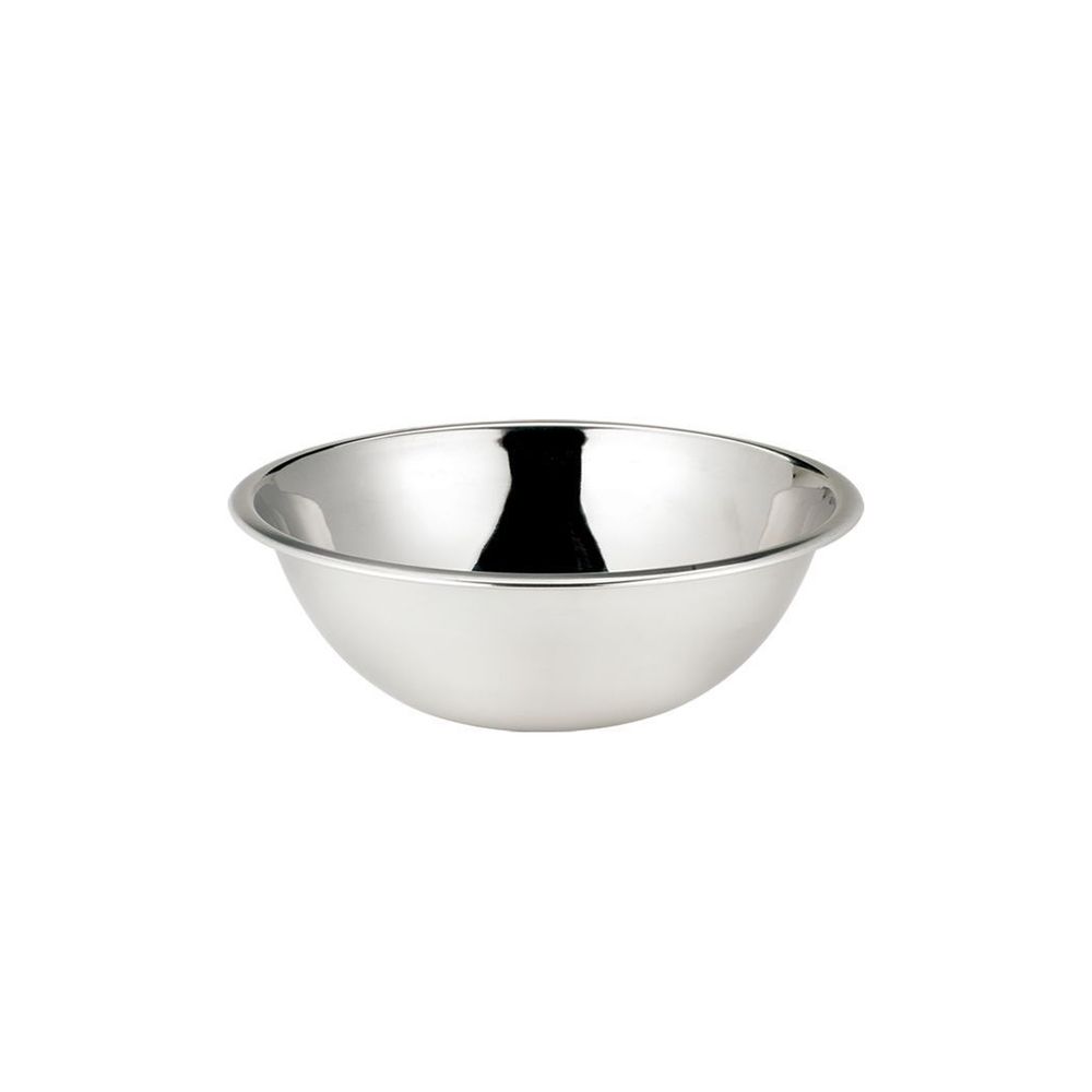 Browne Stainless Steel Mirror Finish Mixing Bowl, 5 Quart Capacity