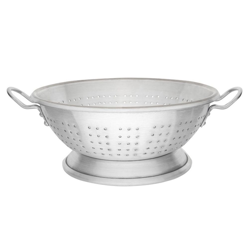 Browne Heavy Duty Aluminum Colander, 15 Quart Capacity