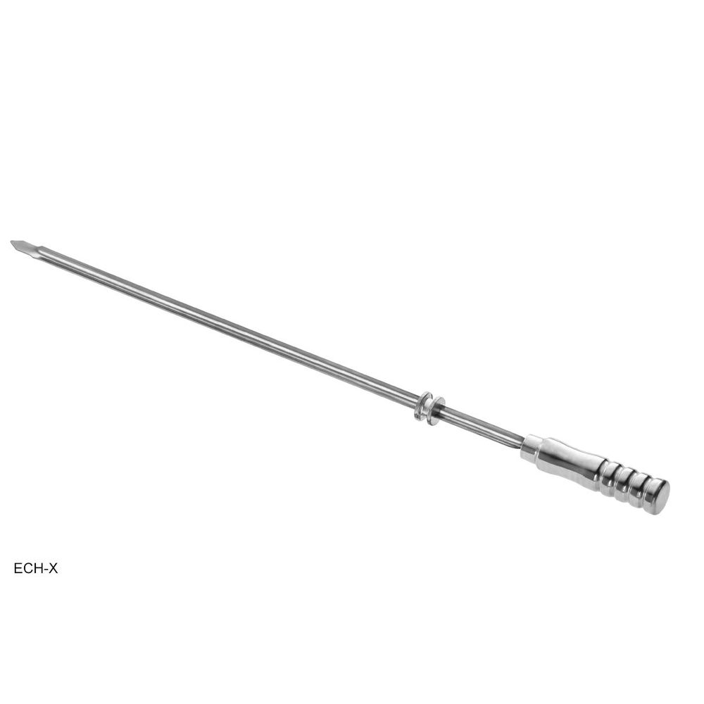 Tomasi Stainless Steel Regular Skewer With Aluminum Coated Wooden Thermal Handle, 29 X 5/8 Inch -- 6 Per Case
