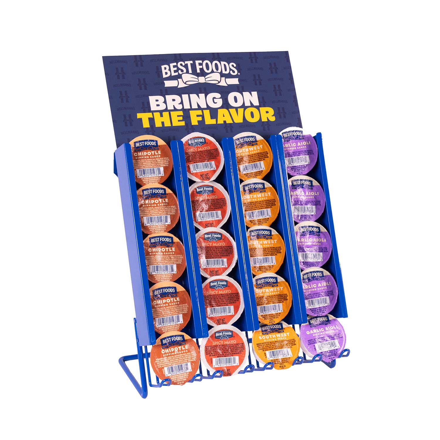 Best Foods Dip Cup Rack