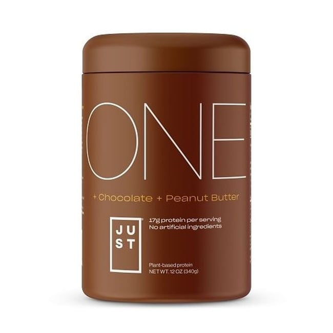 Just Protein Chocolate Peanut Butter Plant-based Protein Powder, 12 Ounce -- 6 Per Case