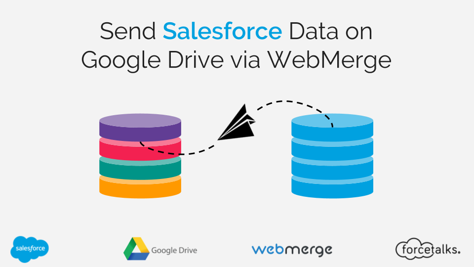 Send Salesforce Data on Google Drive via WebMerge