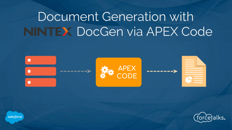 Document Generation in Salesforce with Nintex DocGen via Apex Code