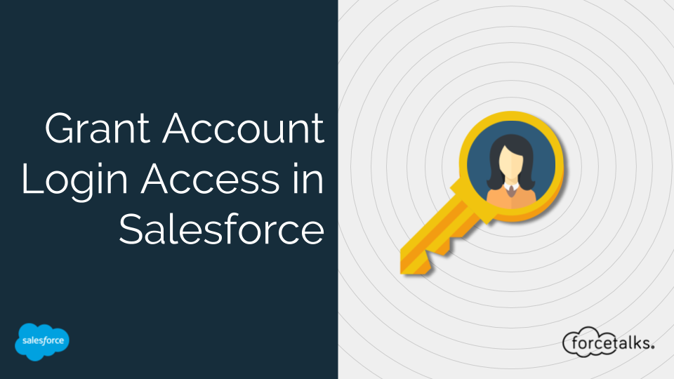 Grant Account Login Access in Salesforce