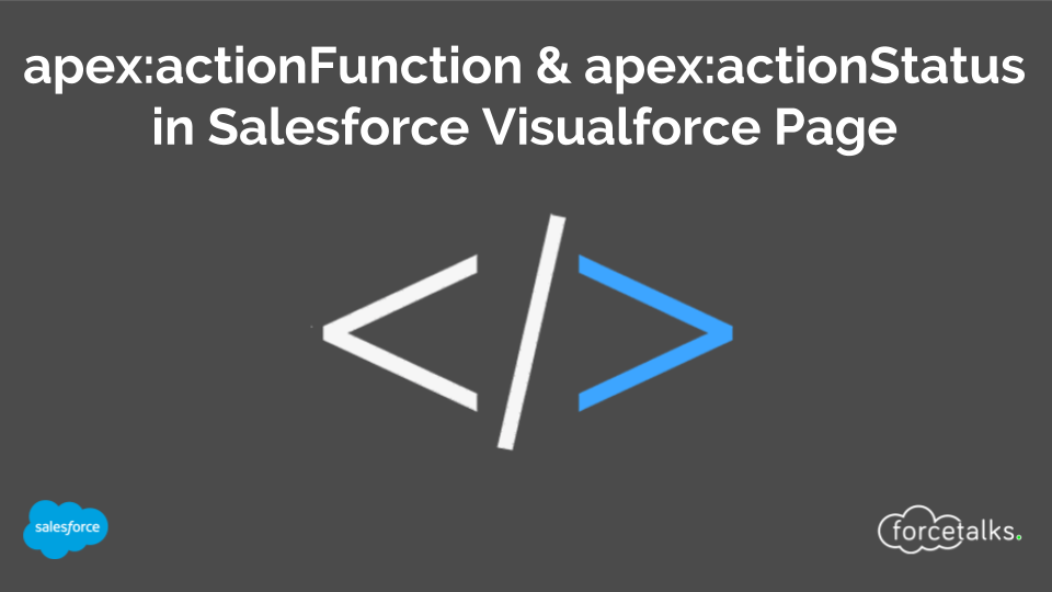 apex:actionFunction & apex:actionStatus in Salesforce Visualforce Page