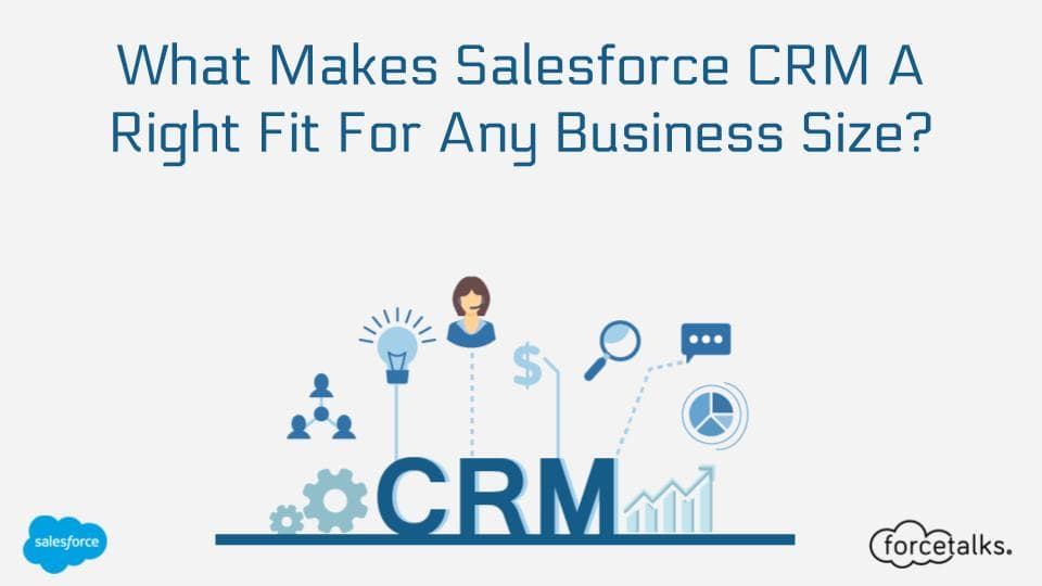 What Makes Salesforce CRM A Right Fit For Any Business Size?