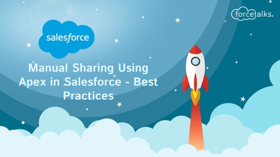 manual sharing using apex
