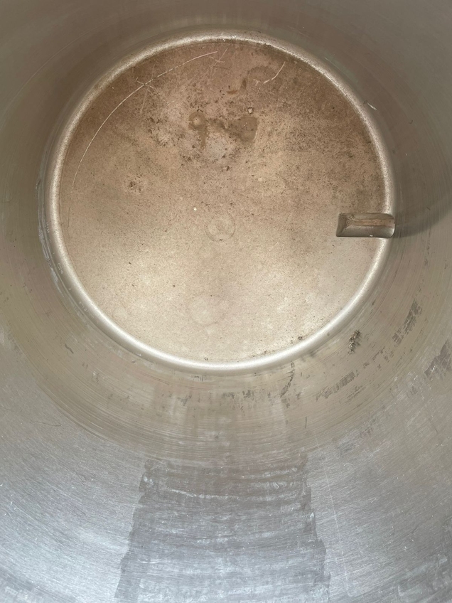 Tacho em Aço Inox com Rodízio e Alça