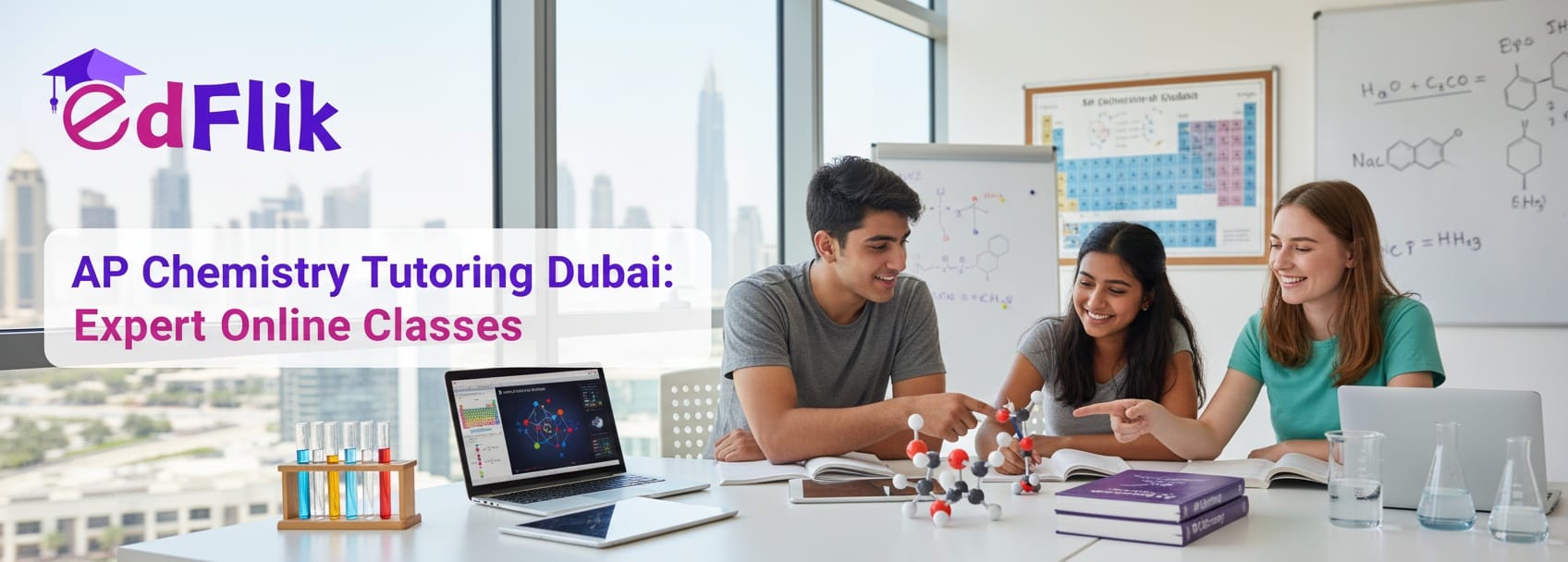 AP Chemistry Tutoring Dubai: Master AP Chem with Expert Online Help