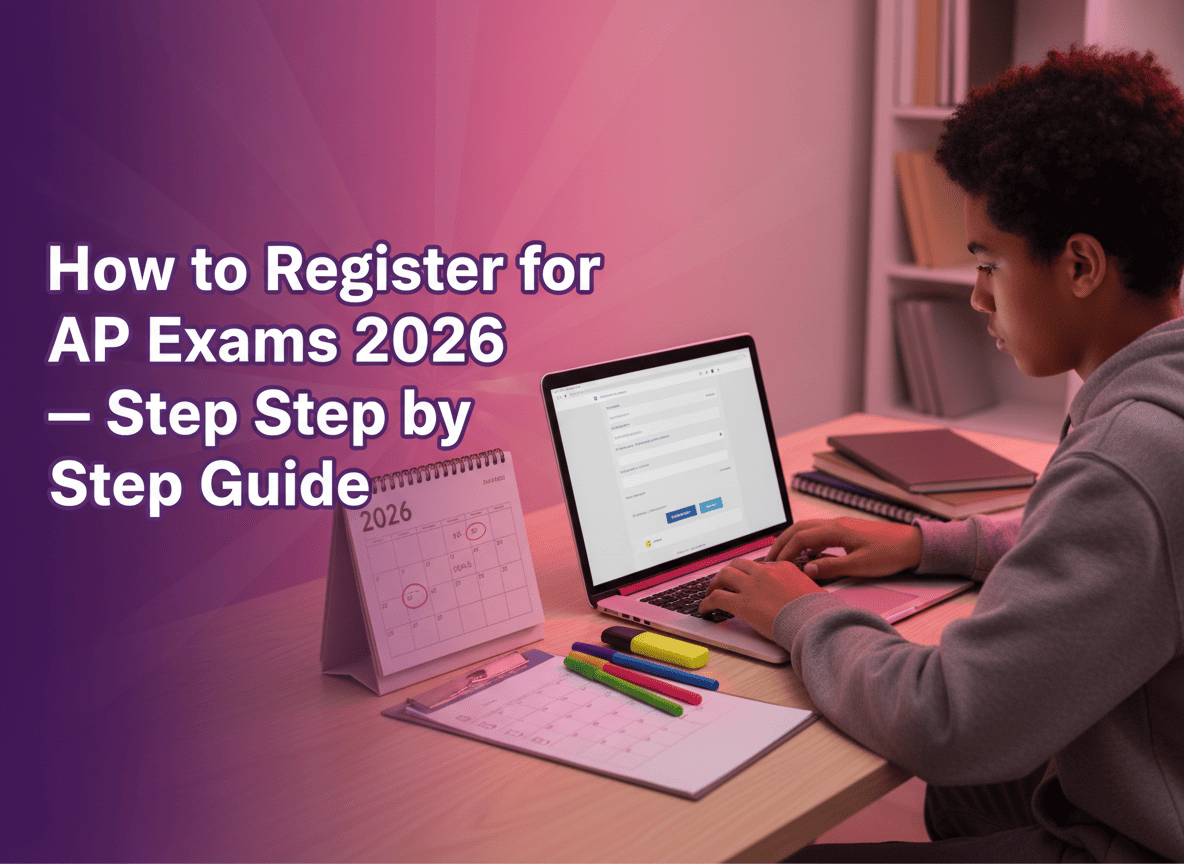 How to Register for AP Exams 2026 — A Complete Step-by-Step Guide
