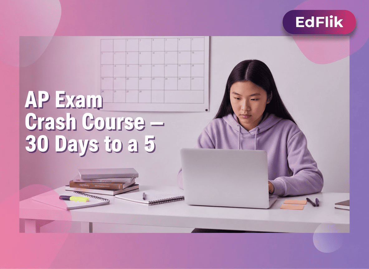 How to Crash Course Any AP Exam in 30 Days: A Complete Guide