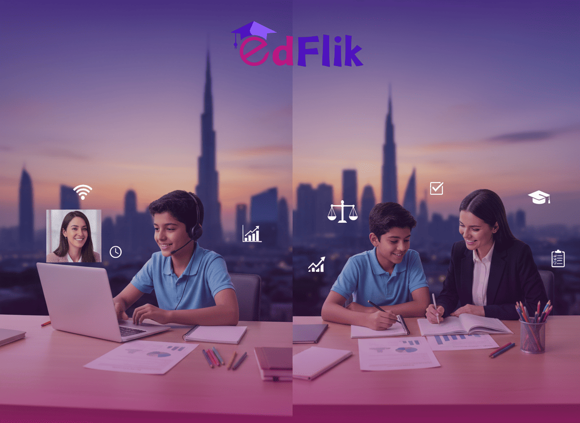 Online Tutoring vs Traditional Tutoring: Which Is Better? (UAE Parent Guide 2026)