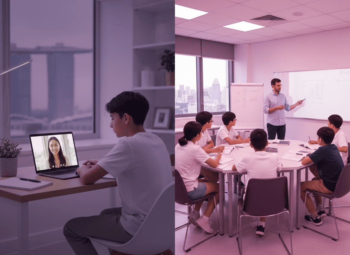 1-to-1 Online Tutoring vs Group Tuition in Singapore: Which Works Better? (2026 Parent Guide)