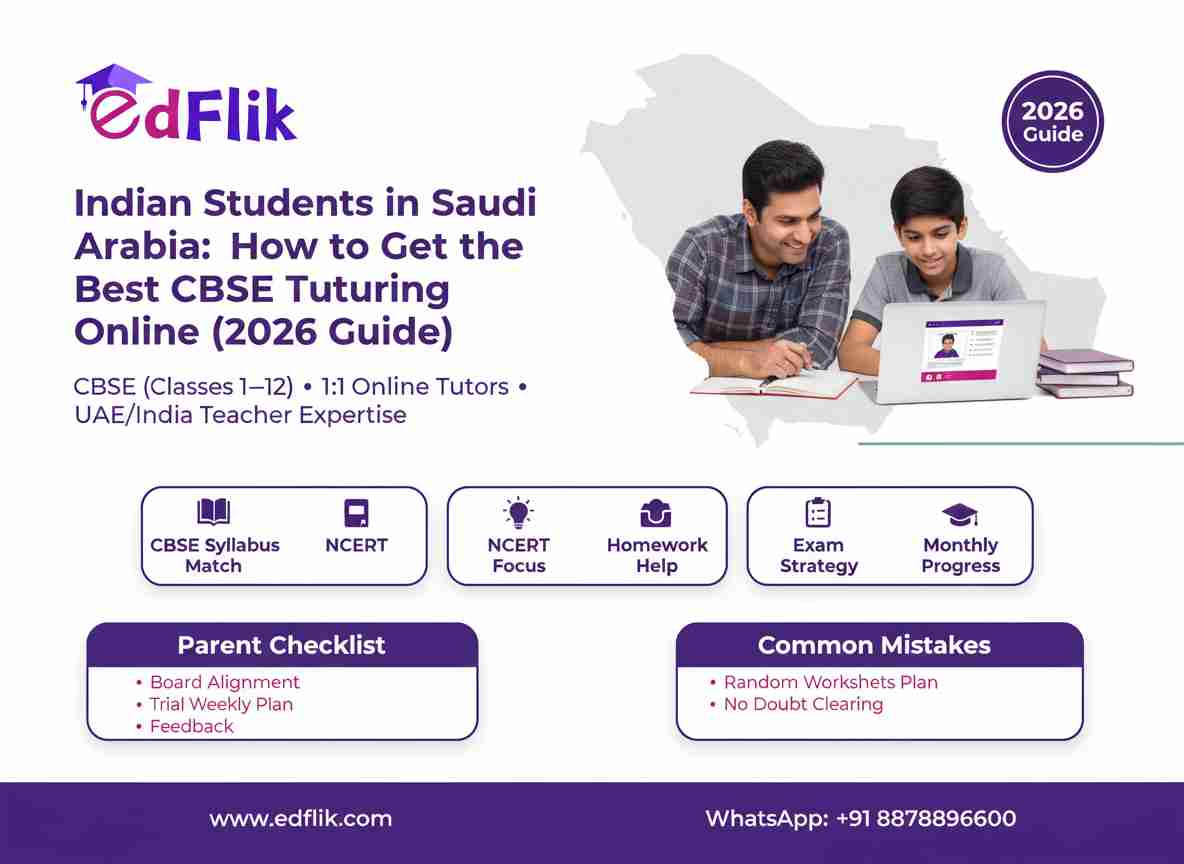 Indian Students in Saudi Arabia: How to Get the Best CBSE Tutoring Online (2026 Guide)