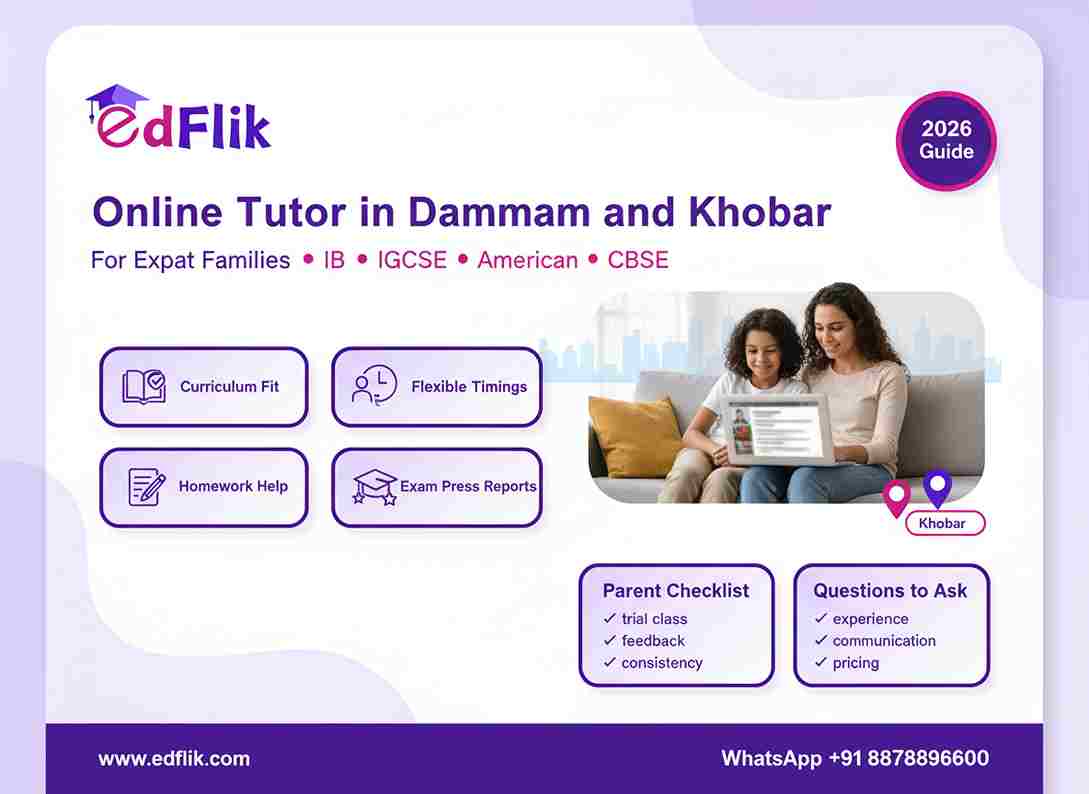 Online Tutor in Dammam and Khobar: Best Options for Expat Families (2026 Guide)