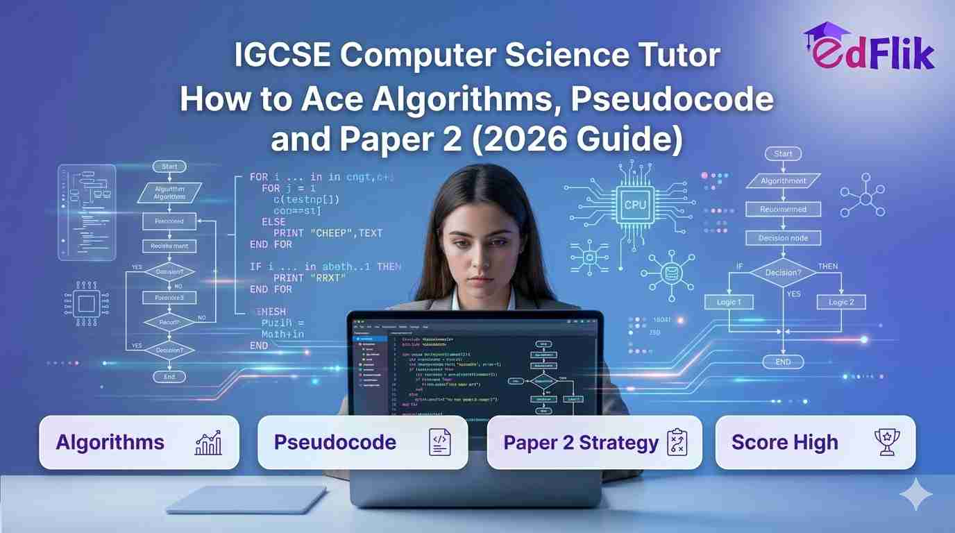 IGCSE Computer Science Tutor: How to Ace Algorithms, Pseudocode and Paper 2 (2026 Guide)