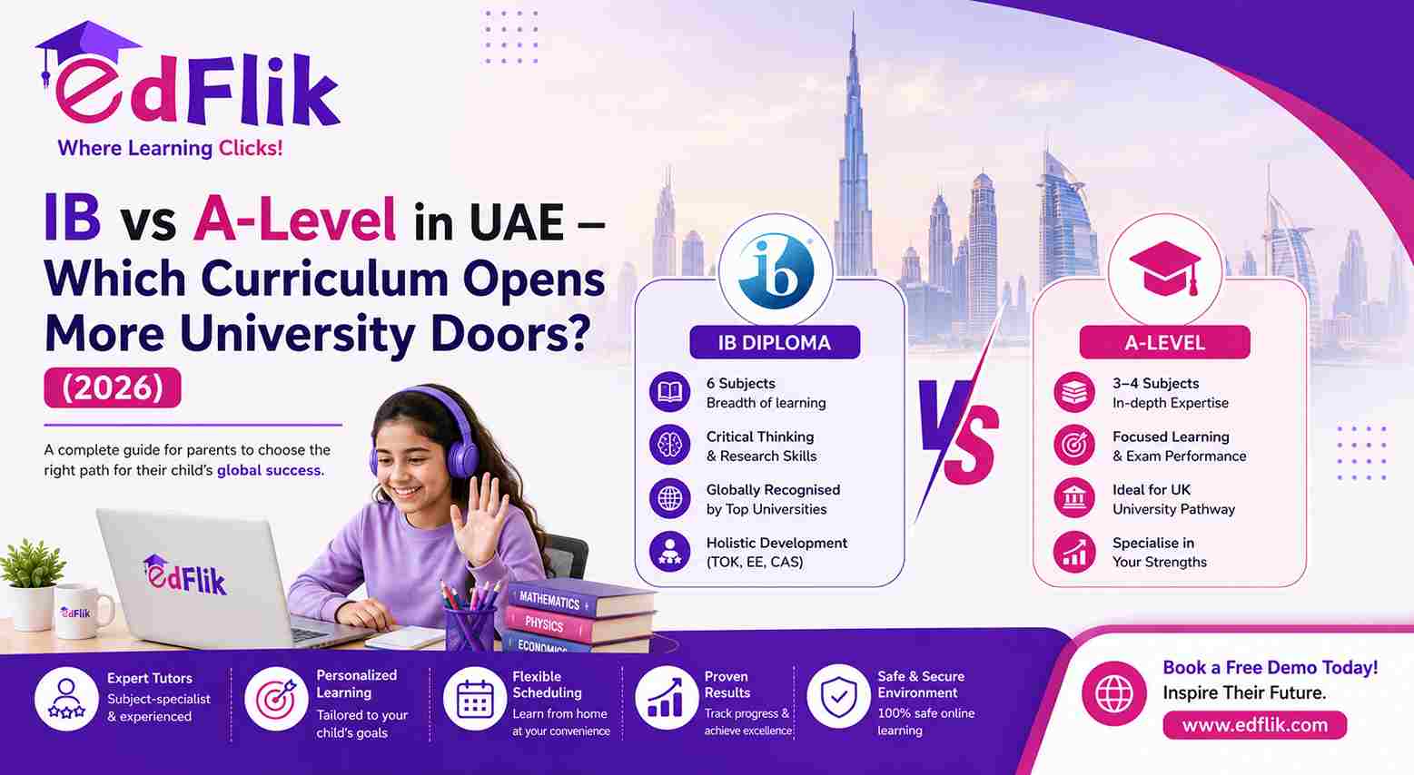 IB vs A-Level in UAE — Which Curriculum Opens More University Doors? (2026)