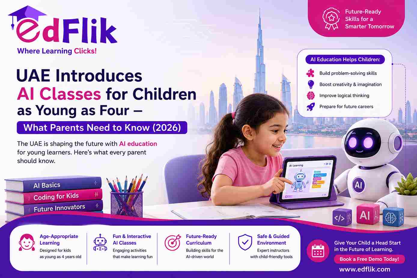 UAE Introduces AI Classes for Children as Young as Four — What Parents Need to Know (2026)