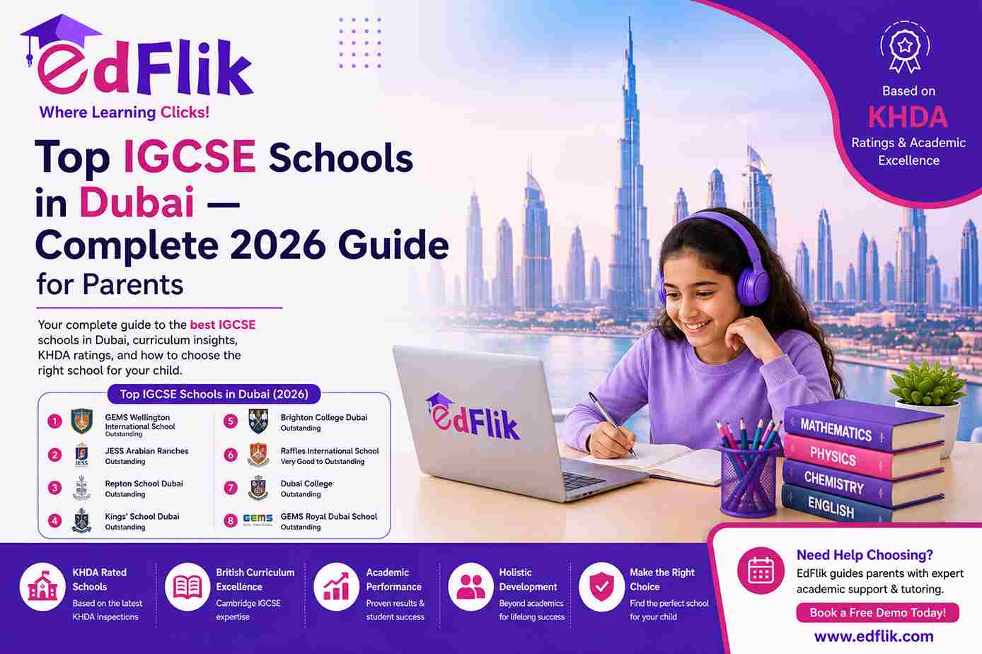Top IGCSE Schools in Dubai — Complete 2026 Guide for Parents