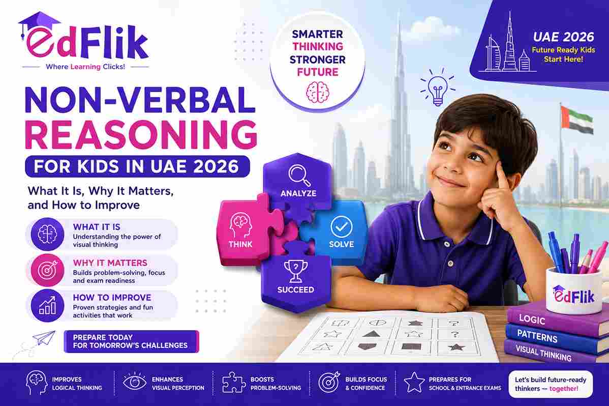 Non-Verbal Reasoning for Kids in UAE 2026 — What It Is, Why It Matters, and How to Improve