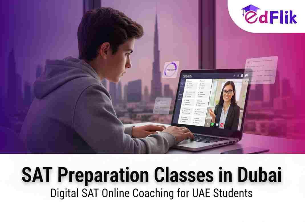 SAT Preparation Classes in Dubai – Expert Online Coaching for UAE Students