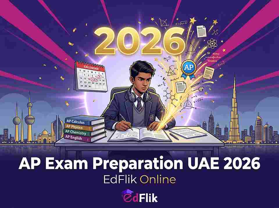 AP Exam Preparation UAE 2026 | EdFlik Online
