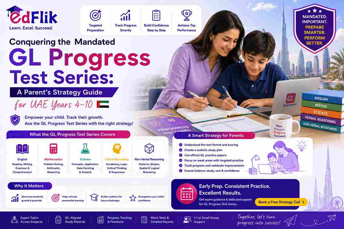 Conquering the Mandated GL Progress Test Series: A Parent’s Strategy Guide for UAE Years 4–10