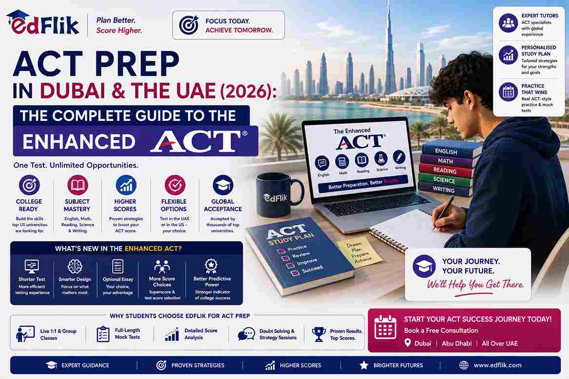 ACT Prep in Dubai & the UAE (2026): The Complete Guide to the Enhanced ACT