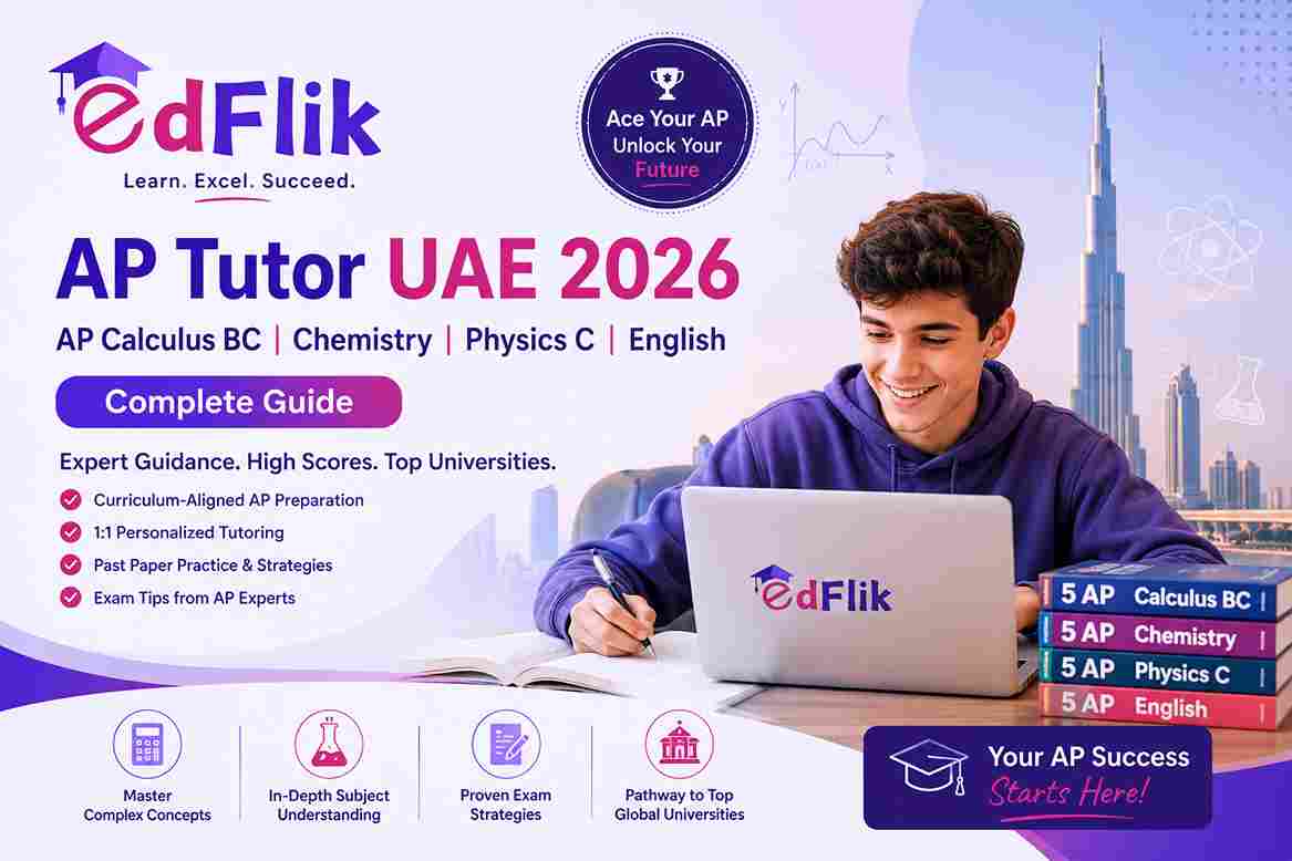 AP Tutor UAE 2026 — AP Calculus BC, Chemistry, Physics C and English Complete Guide