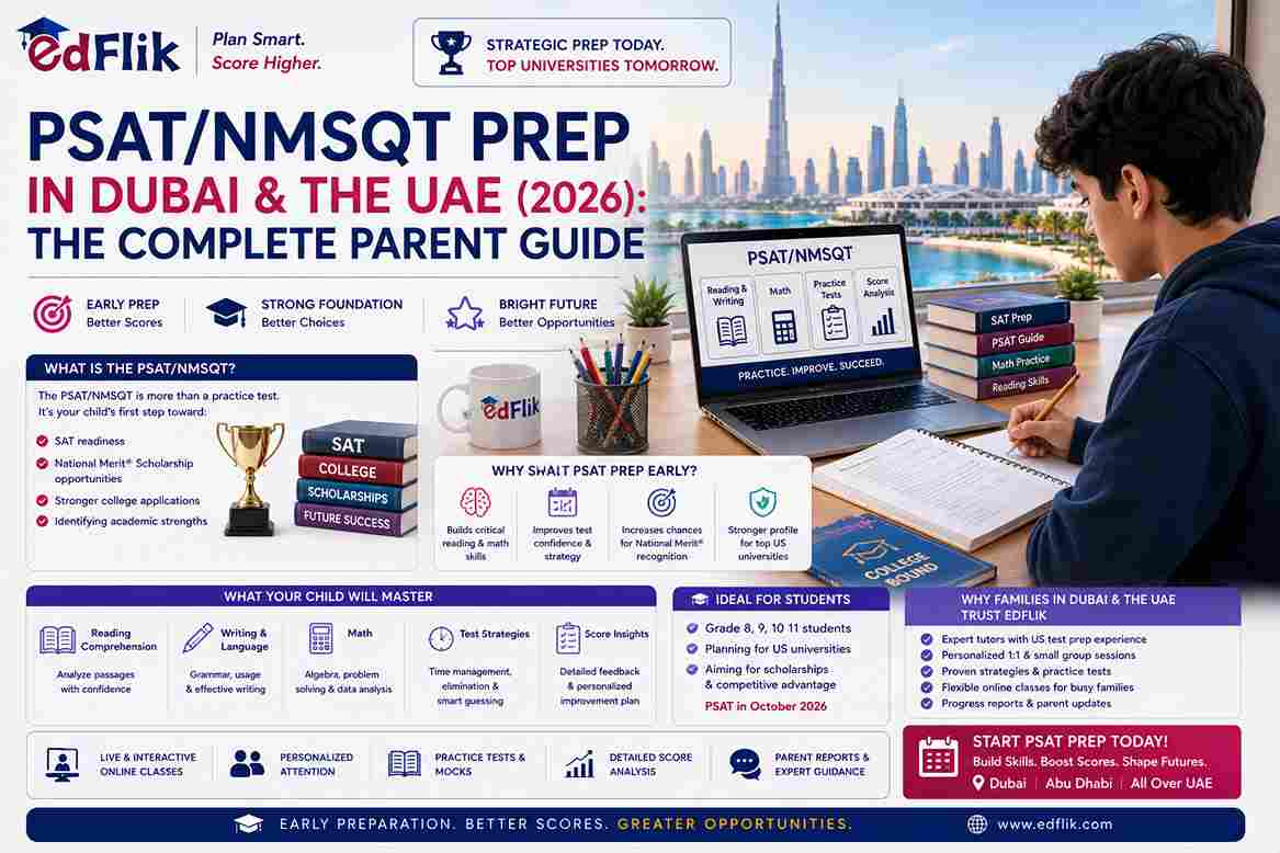 PSAT/NMSQT Prep in Dubai & the UAE (2026): The Complete Parent Guide