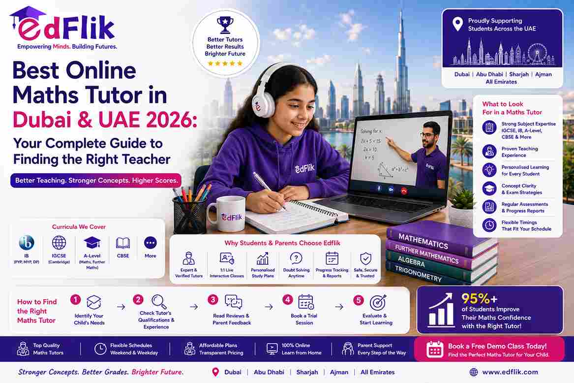 Best Online Maths Tutor in Dubai & UAE 2026: Your Complete Guide to Finding the Right Teacher